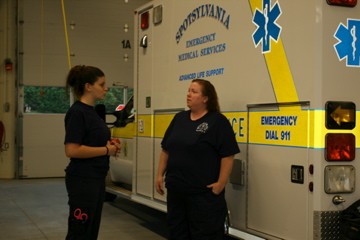 Kristen Renner and Kelly Leva