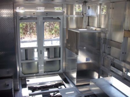 Photos of new truck under construction