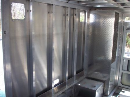 Photos of new truck under construction