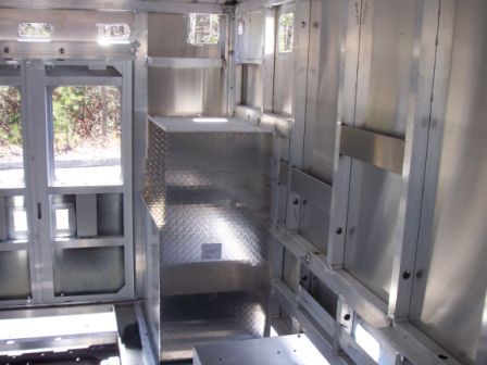 Photos of new truck under construction