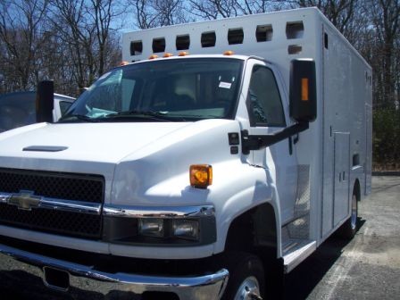 Photos of new truck under construction