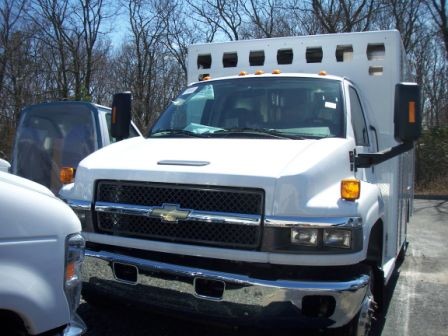 Photos of new truck under construction