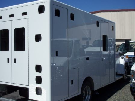 Photos of new truck under construction