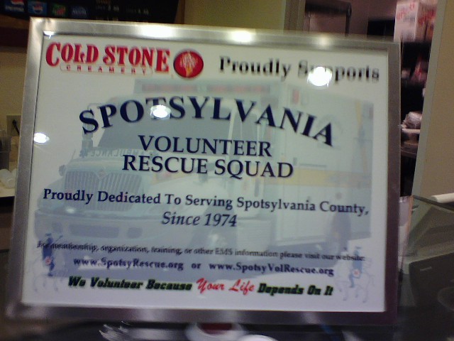 Supporters Plaque
